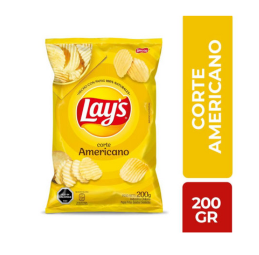 Papas Fritas Corte Americano 200Gr Lays
