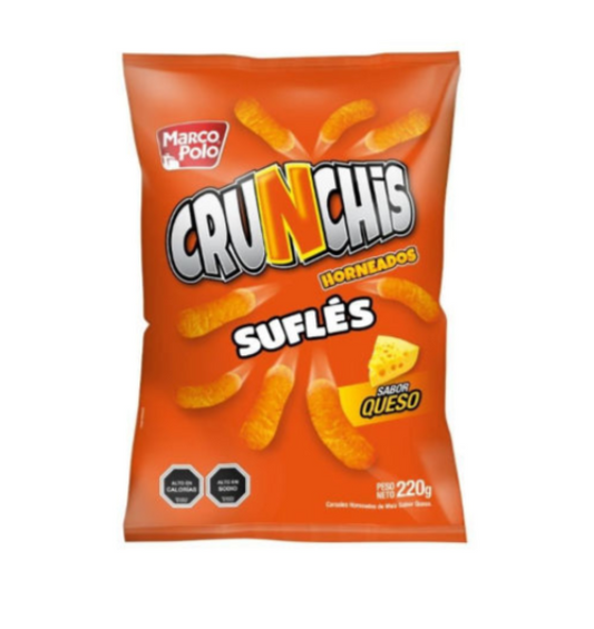 Crunchis Sufle queso 200Gr Marcopolo