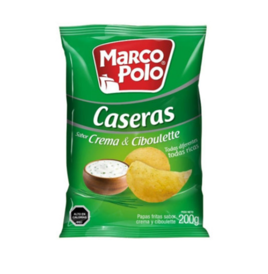 Papas Fritas Crema Ciboulette 180Gr