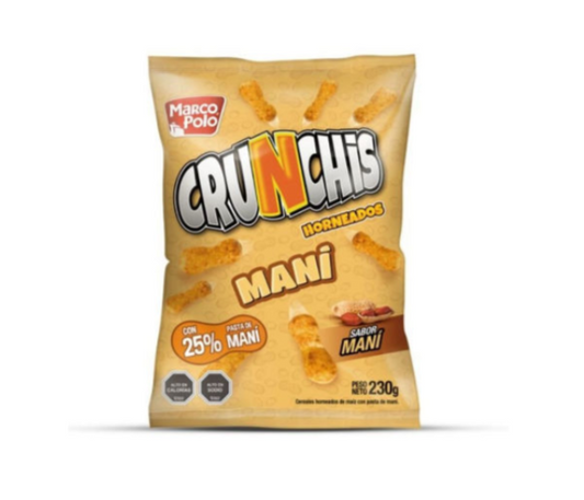Crunchis Mani 200Gr Marcopolo