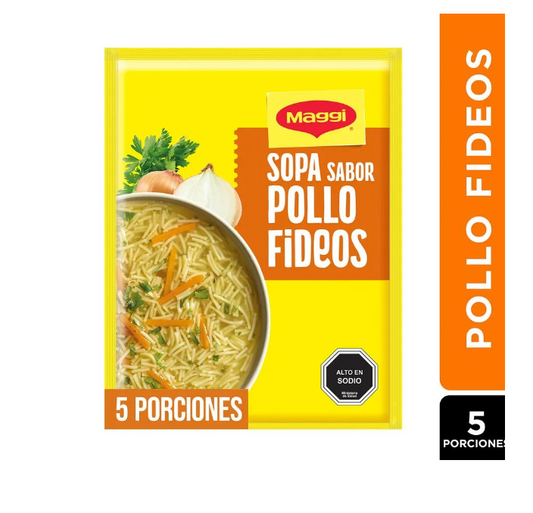 Sopa de Pollo con fideos 70Gr Maggi