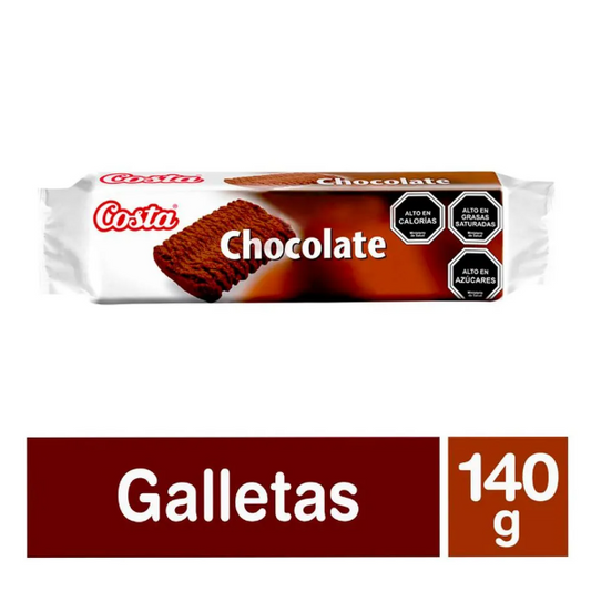 Galletas Chocolate 140gr Costa