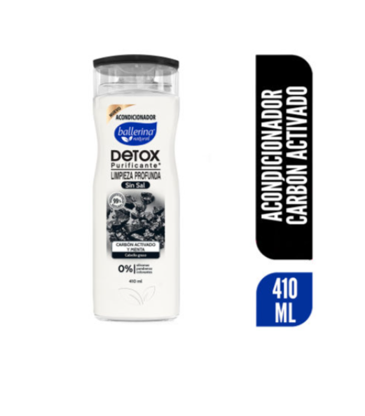 Acondicionador Carbon 410ml Ballerina