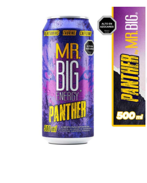 Bebida Energetica Panther 500ml Mr.Big