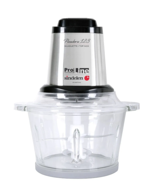 Picadora 123 Sindelen P-123tvin 1,8lts 420w Color Plateado