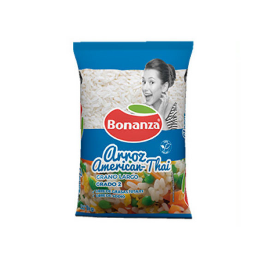 Arroz grado 2 Bonanza  1 kg
