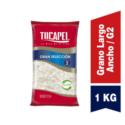 Arroz grado 2 Selección Tucapel  1 kg