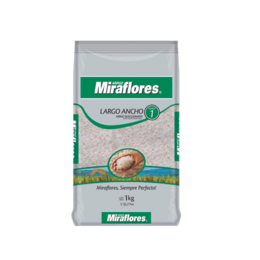 Arroz grado 1 Miraflores 1 kg