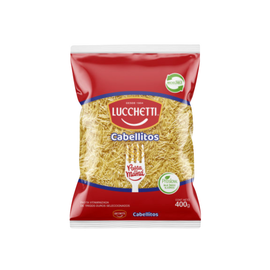 Fideos Corbatas N88 400gr Lucchetti