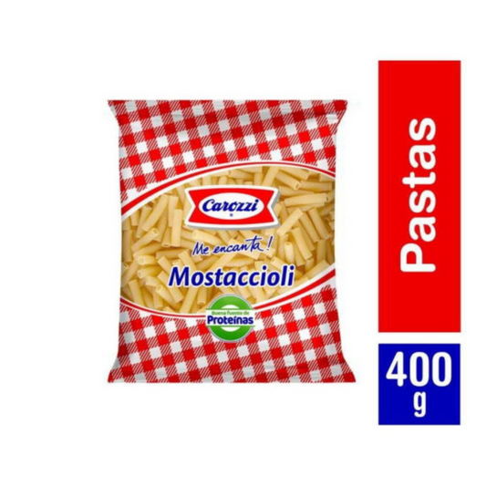 Fideos Mostaccioli 400gr Carozzi