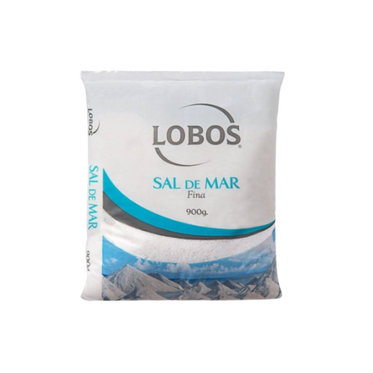 Sal de mar 900gr Lobos