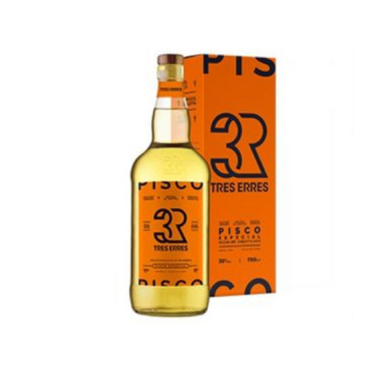 Pisco 35° 750cc Tres Erres