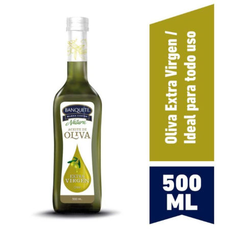Aceite de Oliva Extra virgen 500ML Banquete